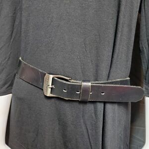 Levi's Genuine Leather Black Belt